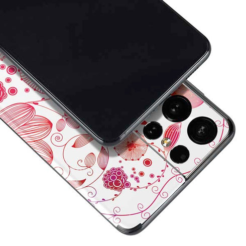 Elegant Flowers Galaxy S21 Ultra 5G Skin